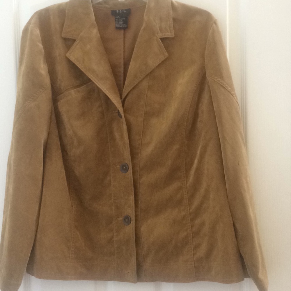 FINAL MARKDOWN Ladies’ RQT Pinwale Corduroy Unlined Jacket large